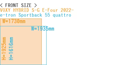 #VOXY HYBRID S-G E-Four 2022- + e-tron Sportback 55 quattro